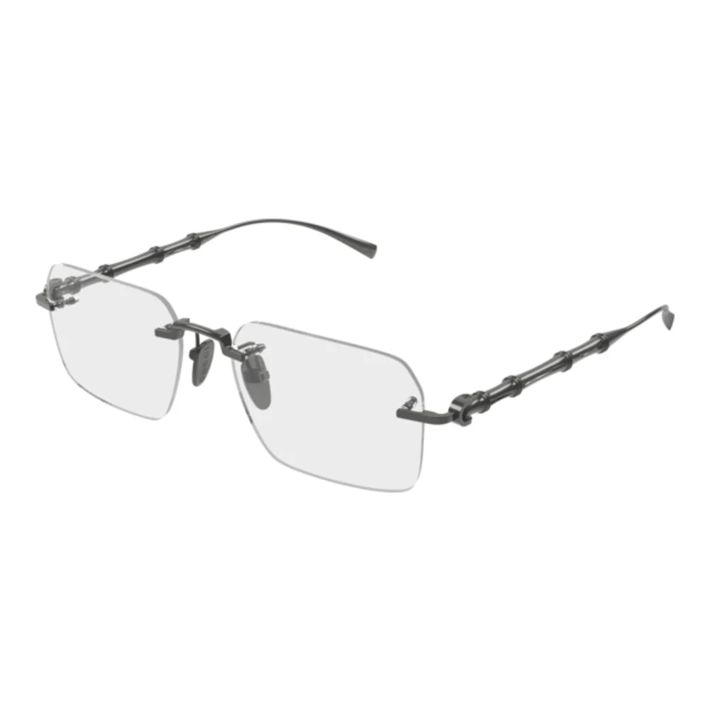 NWT Gucci GG2154o Ruthenium 56mm Eyeglasses